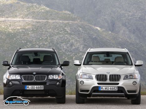 BMW X3 - Der neue und der alte X3 im Vergleich