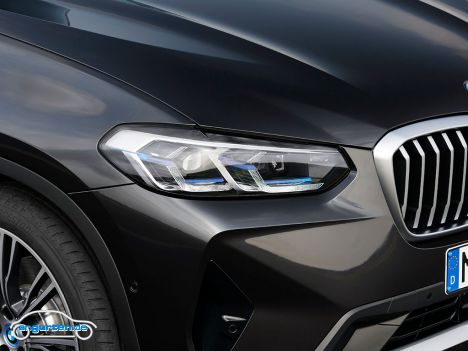 BMW X3Facelift 2021 - Frontscheinwerfer, Detail