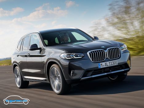 BMW X3Facelift 2021 - Frontansicht