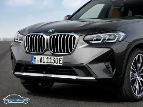 BMW X3Facelift 2021 - Front, Detail