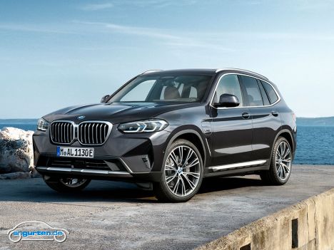 BMW X3Facelift 2021 - Frontansicht