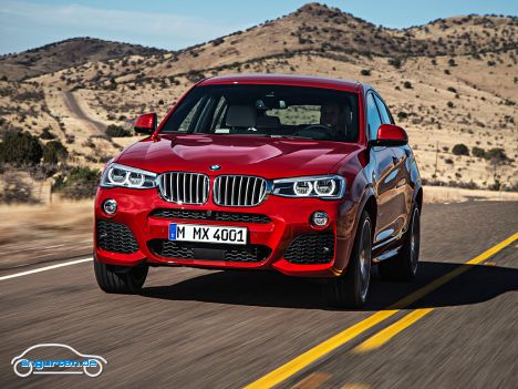 BMW X4 - Mit dem BMW X4 bringen die Münchener das Coupe des X3.