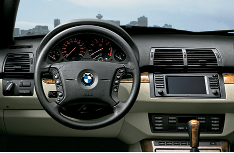 BMW X5, Cockpit