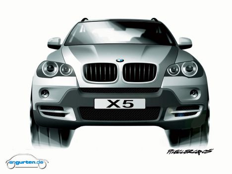 BMW X5 - Designskizze