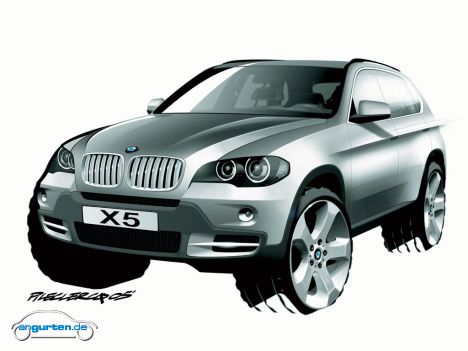 BMW X5 - Designskizze