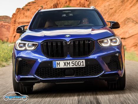 BMW X5 M (F95) - … zum einen liegt der Preis bei mindestens 128.100 Euro für den X5 M und 141.400 Euro bei der Competition Version