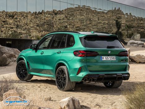 BMW X5 M (F95) Facelift 2023 - Heckansicht