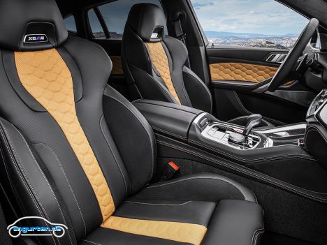 BMW X6 M (F96) - Vordersitze