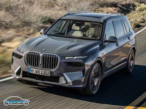 BMW X7 - Facelift 2022 - Seitenansicht