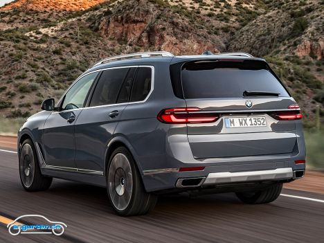 BMW X7 - Facelift 2022 - Heckansicht