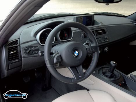BMW Z4 M Coupe, Cockpit
