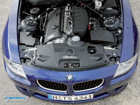 BMW Z4 M Coupe, Motorraum