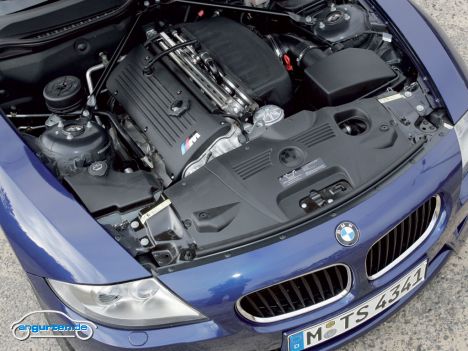 BMW Z4 M Coupe, Motorraum