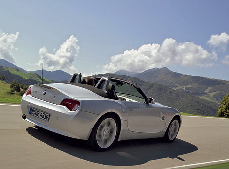 Der BMW Z4 Roadster.