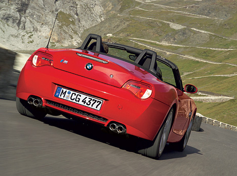 Der BMW Z4 Roadster.