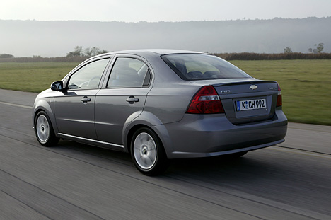 Chevrolet Aveo - Heckansicht