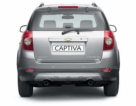 Chevrolet Captiva - Heckansicht