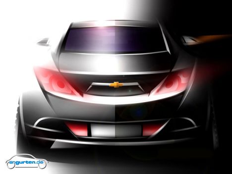 Chevrolet Cruze - Designskizze