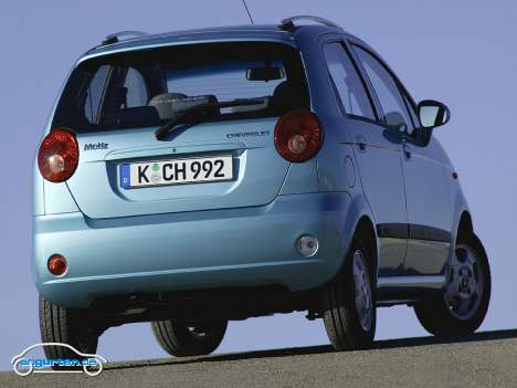 Chevrolet Matiz - Heckansicht