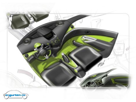 Chevrolet Spark - Designskizze