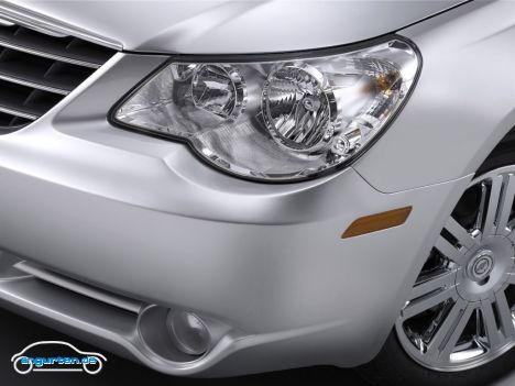 Chrysler Sebring, Frontscheinwerfer - Detail