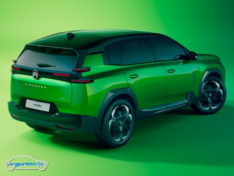 Der neue Citroen C5 Aircross - Heckansicht