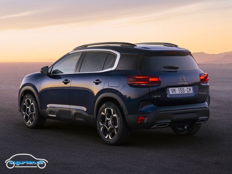 Citroen C5 Aircross Facelift - Allerdings hält sich der Unterschied außen noch in Grenzen.