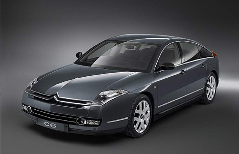 Citroen C6 - Studioaufnahme