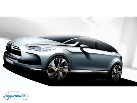 Citroen DS5 - Designskizze