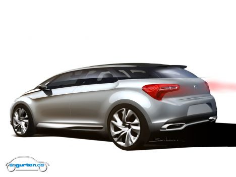 Citroen DS5 - Designskizze