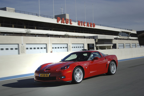 Corvette Z06, Seitenansicht