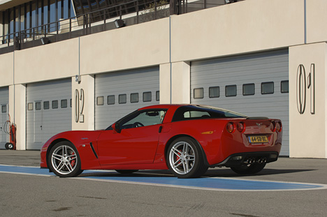 Corvette Z06, Seitenansicht