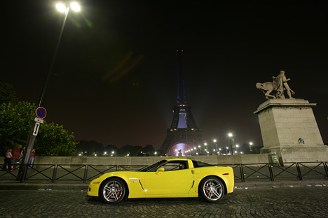 Corvette Z06, Seite