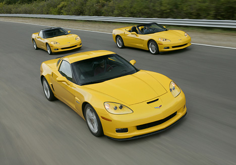 Corvette Z06, diverse Modelle