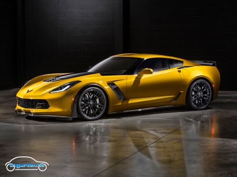 Corvette Z06 2015 - 861 Nm bringt der Motor auf die Waage. Effizienz ist hier definitiv Nebensache.