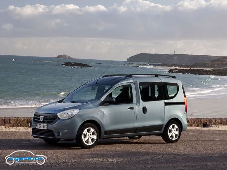 Dacia Dokker - Es gibt zum Marktstart den Benziner 1.6 MPI mit 83 PS …