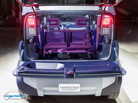 Dacia Hipster Concept 2025 - Kofferraum.