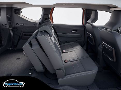Der neue Dacia Jogger - Dritte Sitzreihe