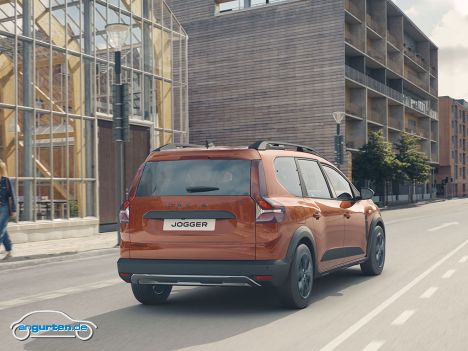 Der neue Dacia Jogger - Heckansicht