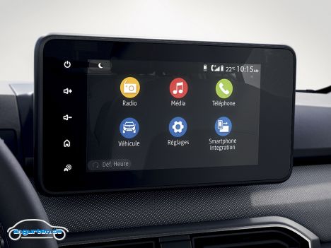 Dacia Sandero 2021 - Touchscreen