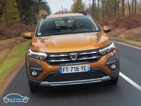 Dacia Sandero Stepway 2021 - Frontansicht