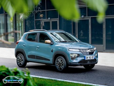 Der Dacia Spring Electric - Elektro geht auch sehr spartanisch. Das zeigt Dacia mit dem Spring electric.