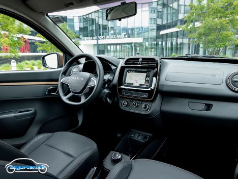 Der Dacia Spring Electric - Innenraum