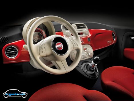 Fiat 500, Cockpit