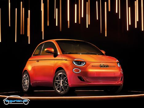 Der neue Fiat 500 - Das wird ein cooles Showcar bleiben: Der Fiat 500 Bulgari.