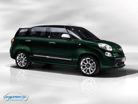 Fiat 500L Living - Klein, niedlich und kein Platz? Von wegen. Der 500L Living ist nur 20cm kürzer als ein Golf Variant.