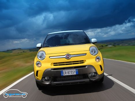 Fiat 500L Trekking - Den Trekking gibt es auch in den üblichen Motorisierungen zwischen 85 und 105 PS.