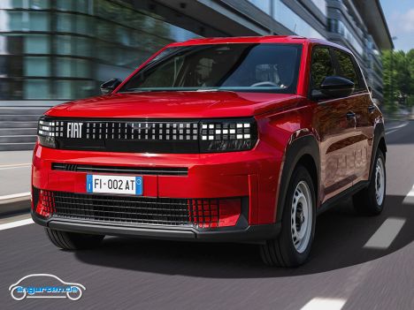 Fiat Grande Panda (2025) - Zusätzlich zur Mild Hybrid Version gibt es natürlich auch eine Elektroversion.