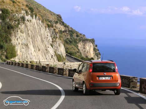 Fiat Panda - An die Ur-Serie erinnert hier wirklich nichts mehr.