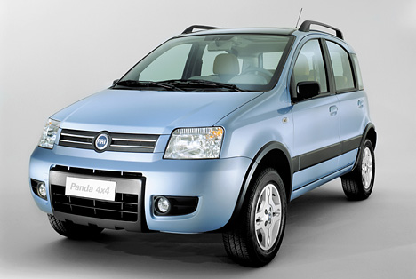 Fiat Panda 4x4, Studioaufnahme